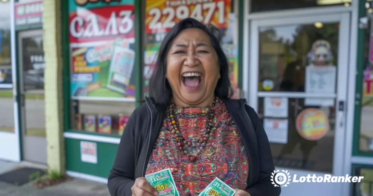 Residente de Mount Gilead ganha jackpot de $ 229.471 no jogo de loteria Cash 5