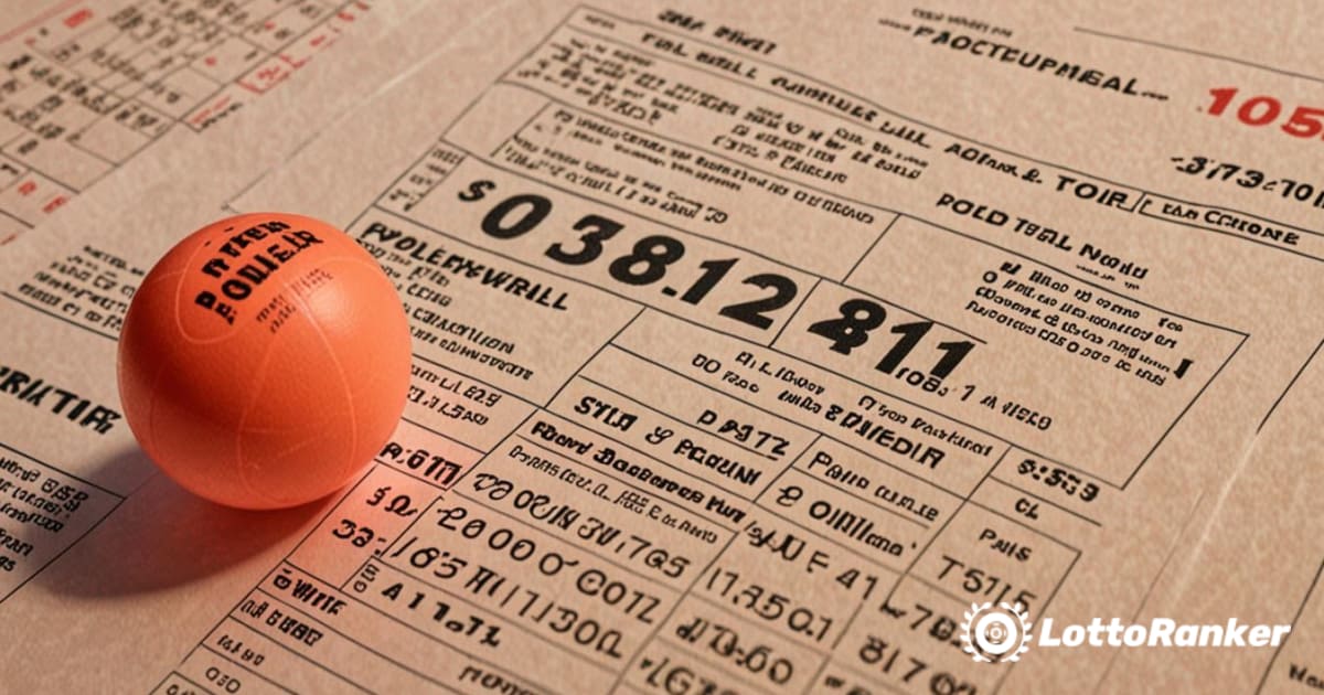 Números vencedores da Powerball no sorteio de 22 de abril com jackpot de US$ 115 milhões em jogo