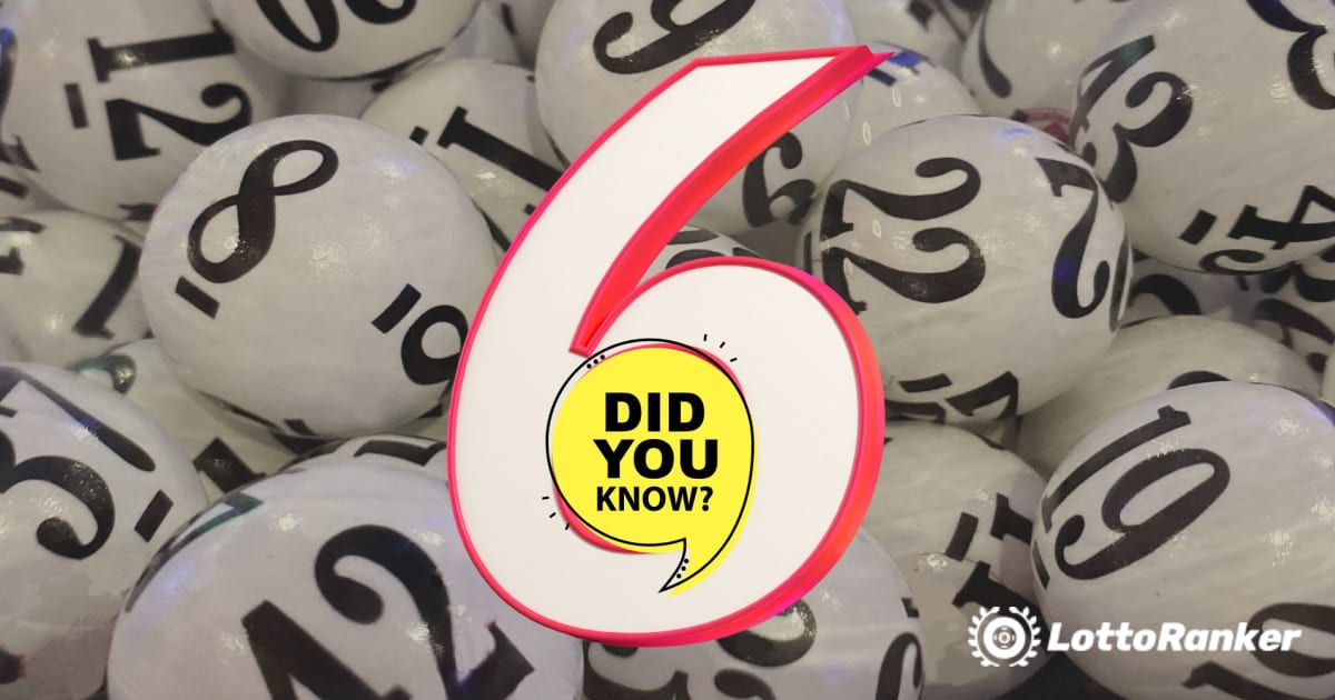 6 fatos interessantes sobre loterias