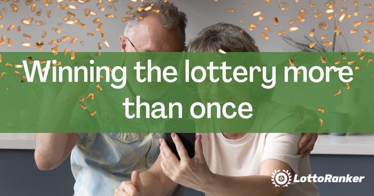 Ganhar na loteria mais de uma vez